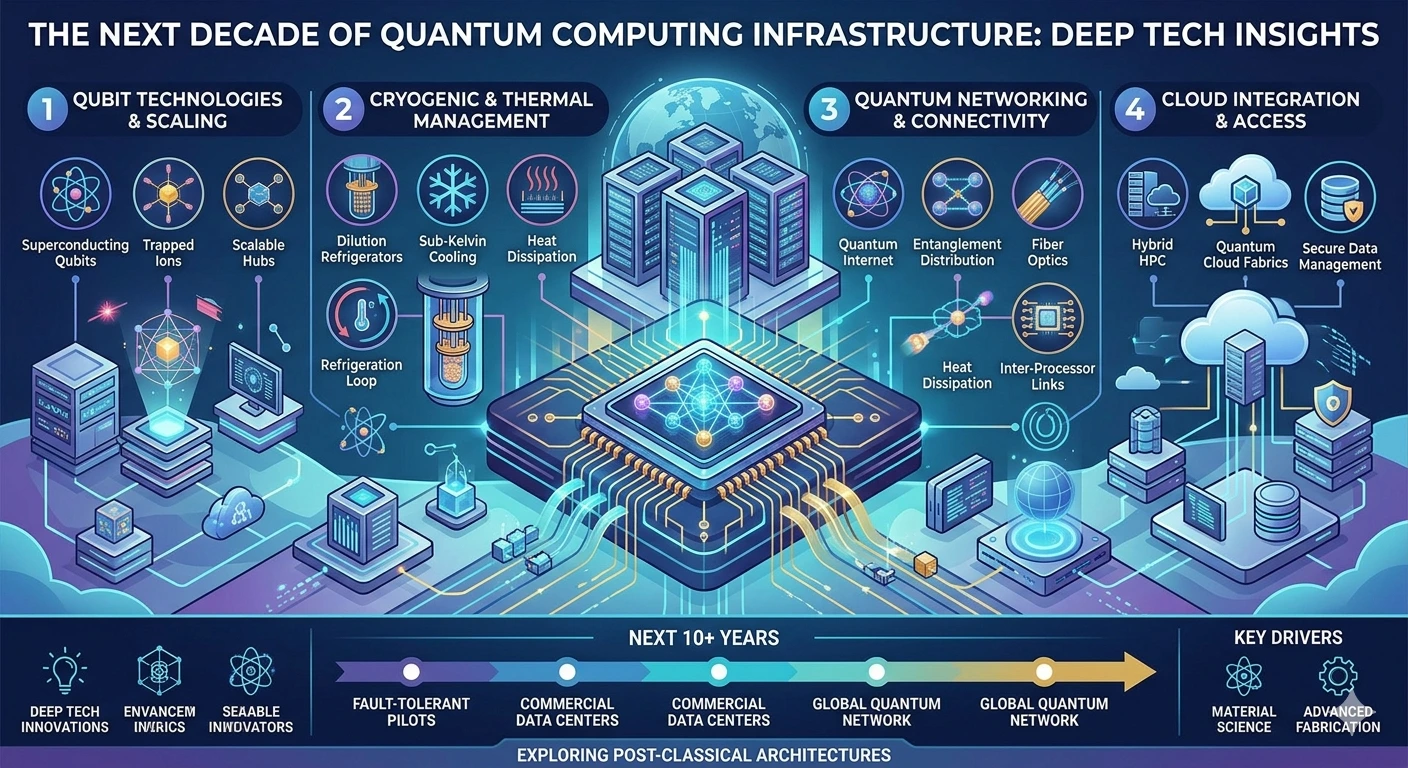 The Next Decade of Quantum Computing Infrastructure: Deep Tech Insights