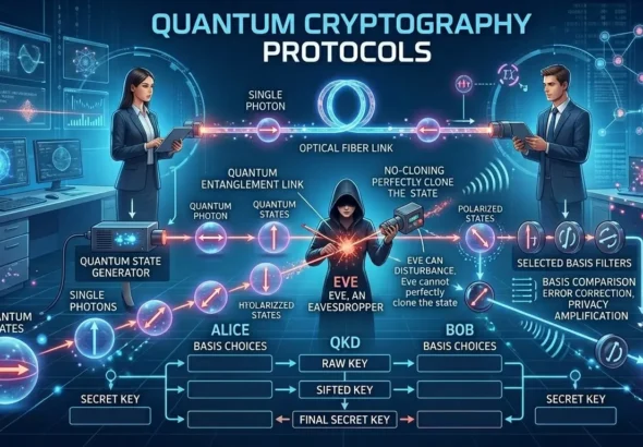 Implementing Quantum Cryptography Protocols in Modern Enterprise Network Frameworks