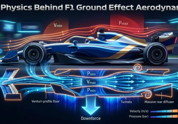The Physics Behind F1 Ground Effect Aerodynamics