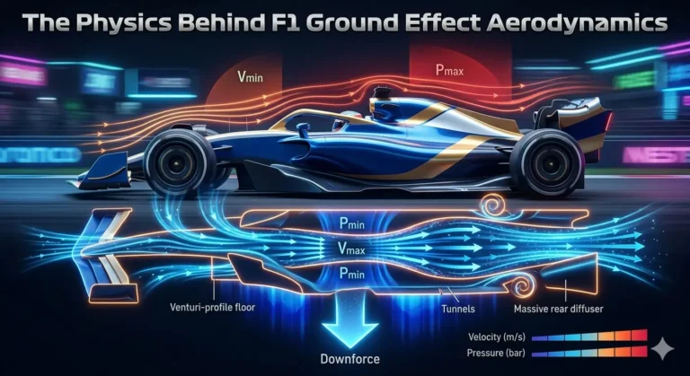 The Physics Behind F1 Ground Effect Aerodynamics