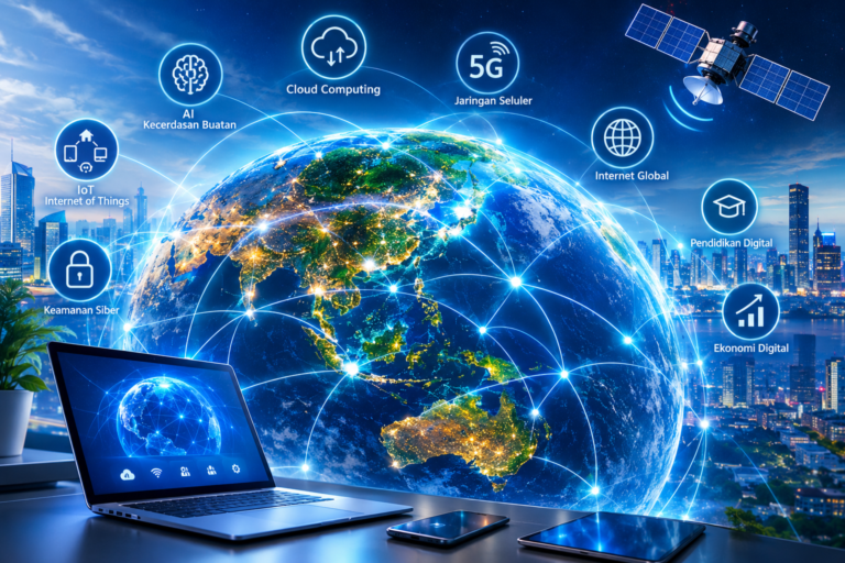 Perkembangan Jaringan Internet Global