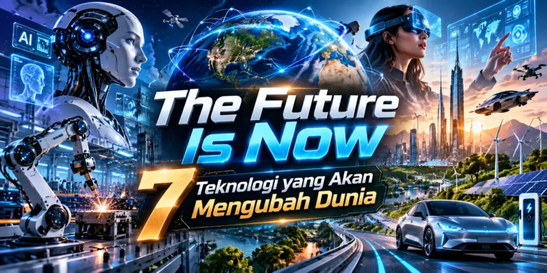 The Future Is Now: 7 Teknologi yang Akan Mengubah Dunia