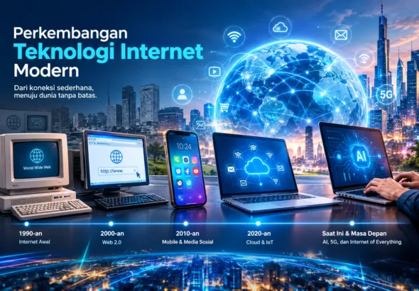 Perkembangan Teknologi Internet Modern