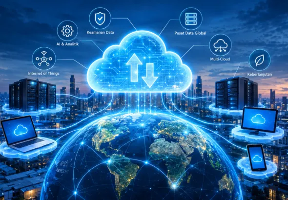 Perkembangan Komputasi Awan Global