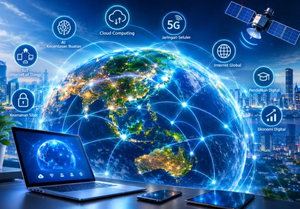 Perkembangan Jaringan Internet Global