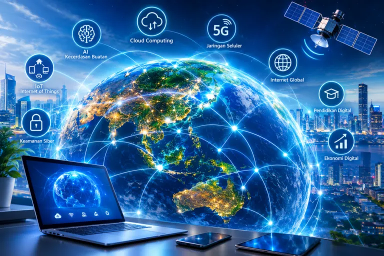 Perkembangan Jaringan Internet Global