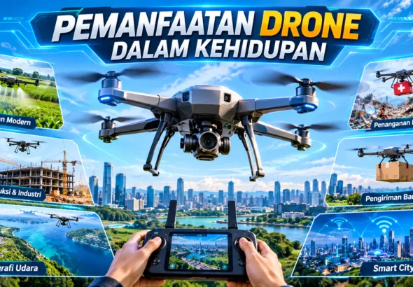 PEMANFAATAN DRONE DALAM KEHIDUPAN