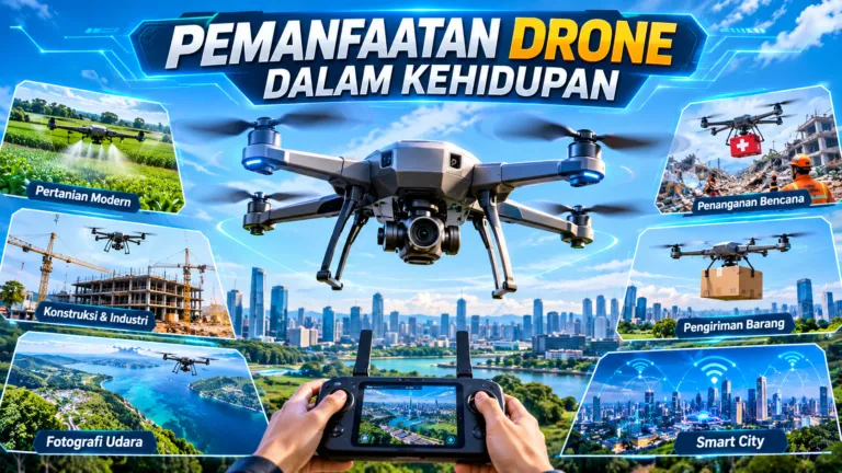 PEMANFAATAN DRONE DALAM KEHIDUPAN
